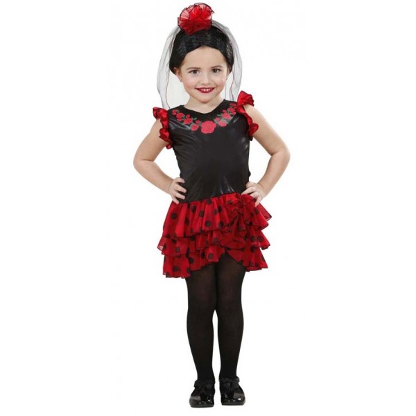 Mini-Señorita Costume - Girl - 4993S-Parent