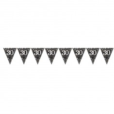 Sparkling Celebrations 30 Years Pennant Garland