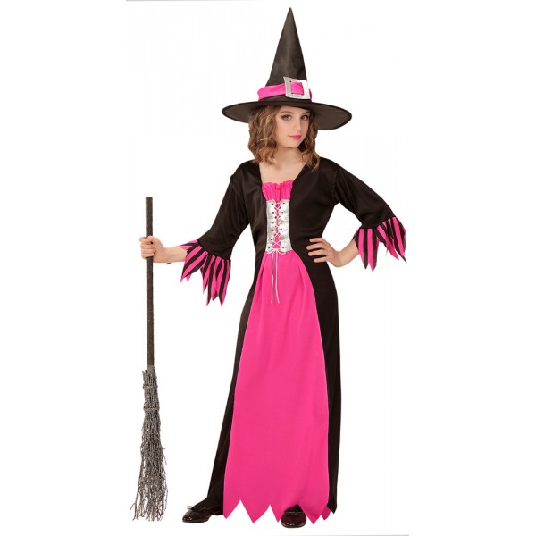 Little Witch Costume - Pink - 07256-parent