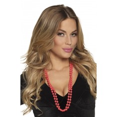 Red Beaded Necklaces - Cabaret