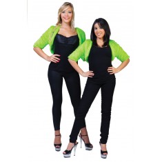 Green Fur Bolero - Adult