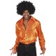 Miniature Orange Disco Shirt - Men