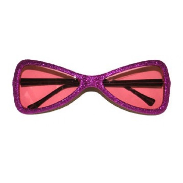 Pink Glitter Glasses - 60866_R