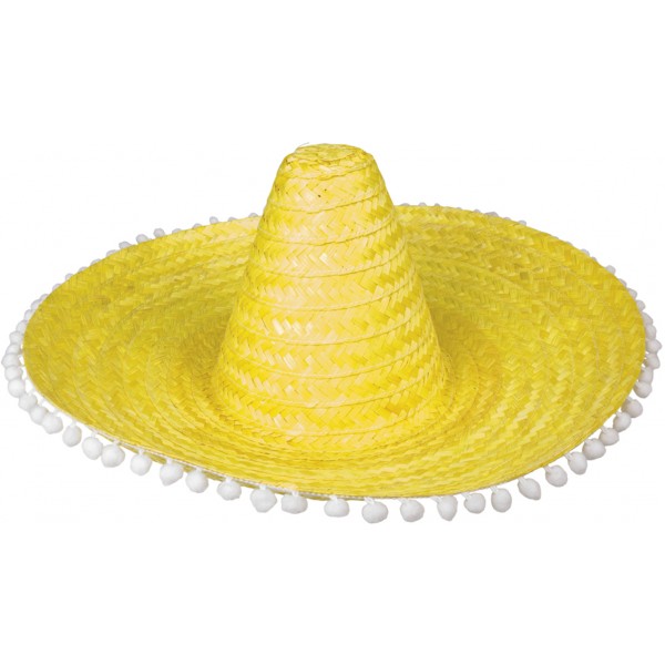 Yellow Fernando Sombrero Hat - Adult - 95401-JAUNE