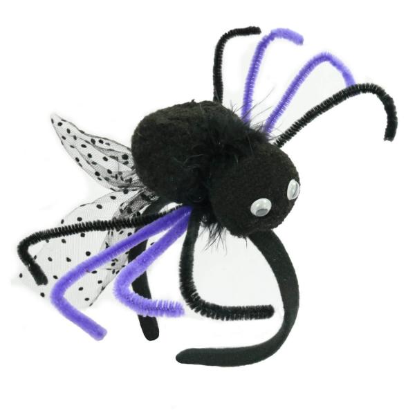Big spider headband - Adult - 156648
