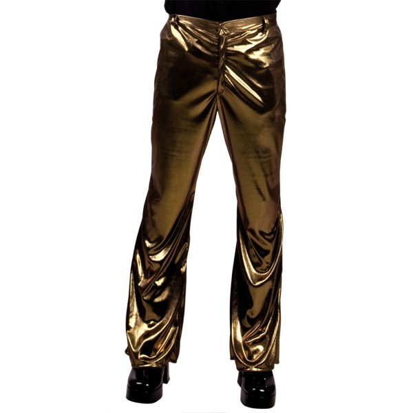 Shiny Gold Disco Pants - Men - 87142-Parent