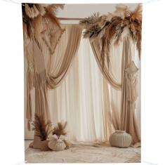 Natural wedding backdrop
