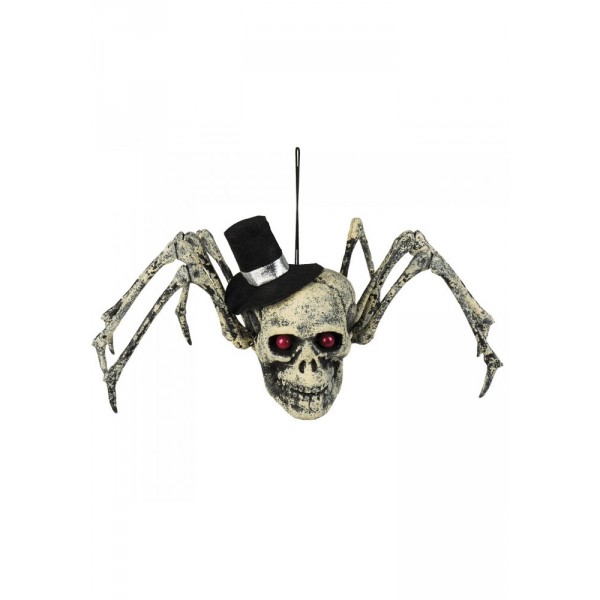 Spider Skull Decoration - Halloween - 72158