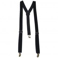 Pair of black suspenders