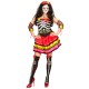 Miniature Costume - Short Dress and Accessories - Dia De Los Muertos