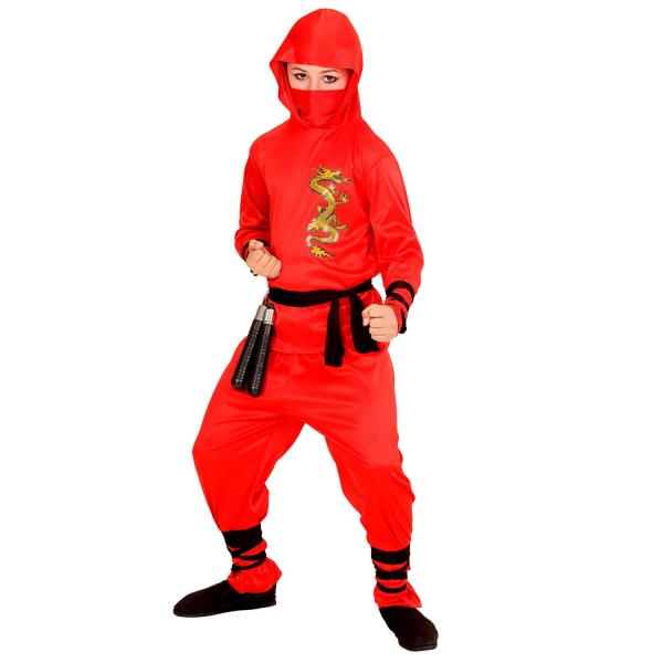 Red Ninja Dragon Costume - Child - 91130-Parent