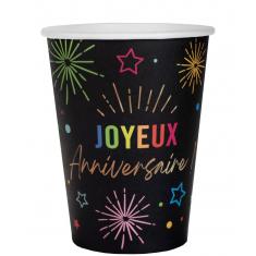 Festicolor Birthday Goblet - Black