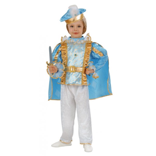 Prince Charming Costume - Blue - Child - 49208-Parent