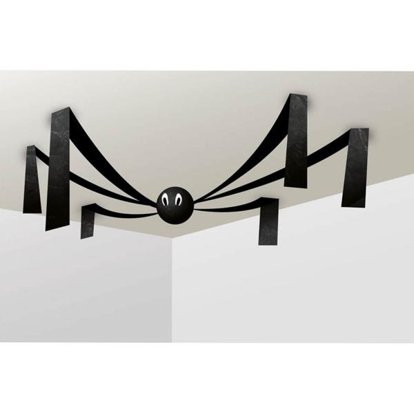 Giant spider hanging decoration - Halloween - 74856