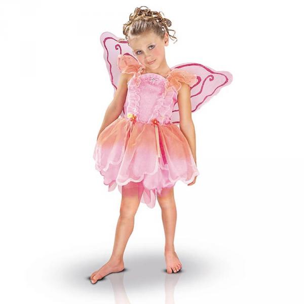 Pink Pixie Child Fairy Costume - parent-2456