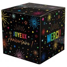 Festicolor Birthday Money Box - Black