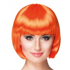 Orange Cabaret Wig