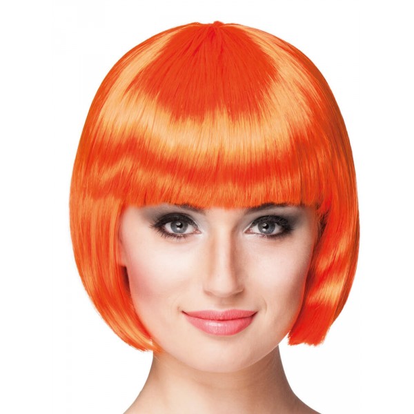 Orange Cabaret Wig - 85893
