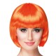 Miniature Orange Cabaret Wig