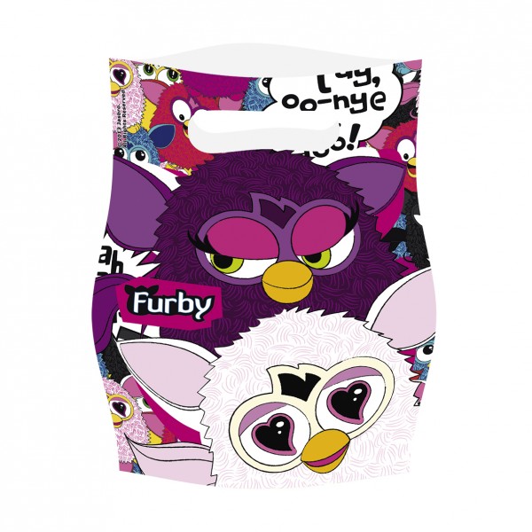 6 Furby Plastic Bags - 552461
