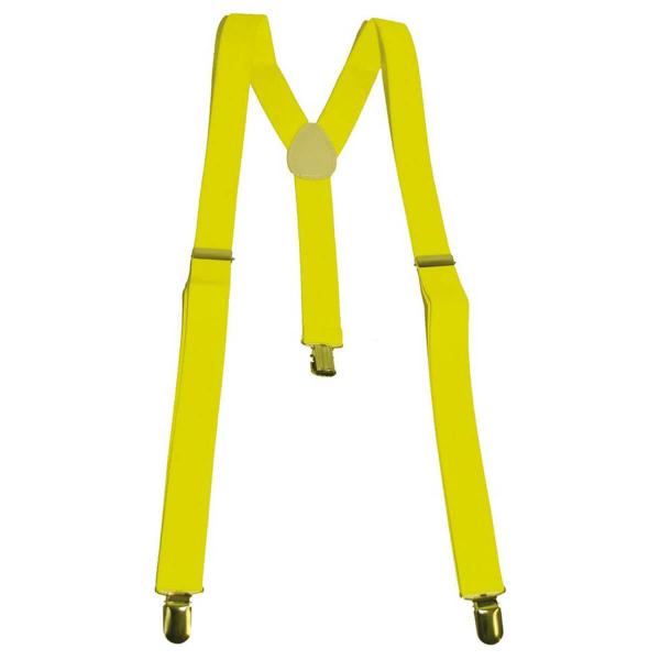 Neon Yellow Suspenders - 60827