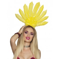 Neon Yellow Samba Headband