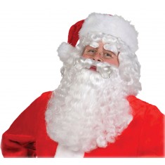 Santa Claus Wig and White Beard