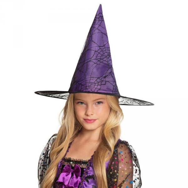 Witch Hat - Purple - Girl - 00817