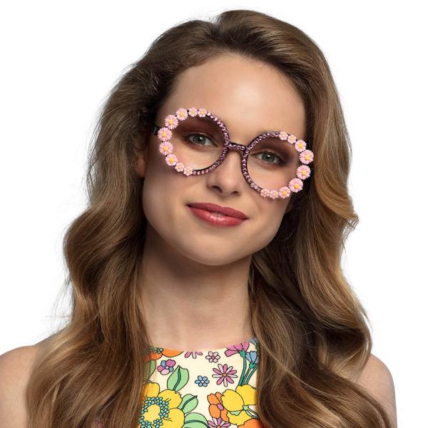 Rosa party glasses - Adult - 44558
