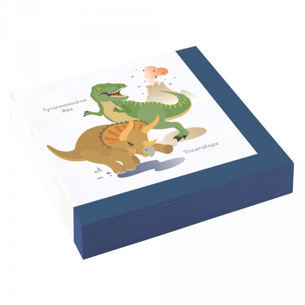 Happy Dinosaur Napkins x20 - 9903973