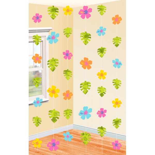 Vertical Garland - Totally Tiki x 6 - 670144