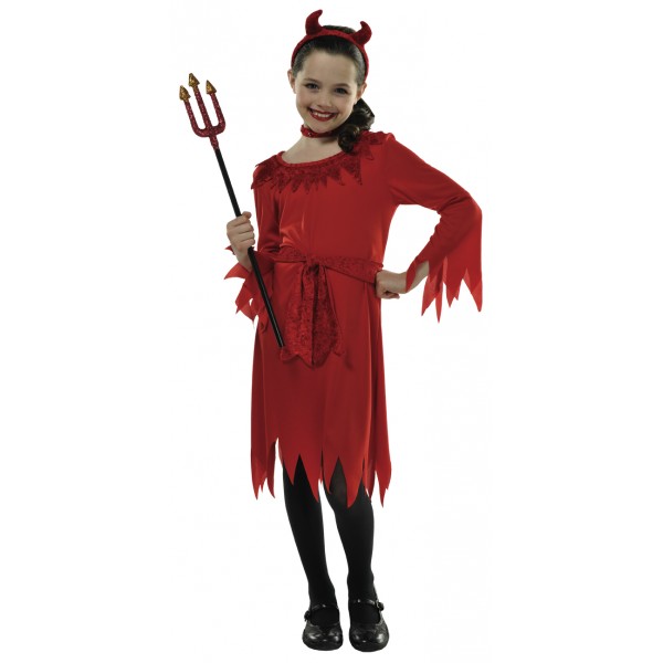 Little Devil Costume - Girl - parent-20543