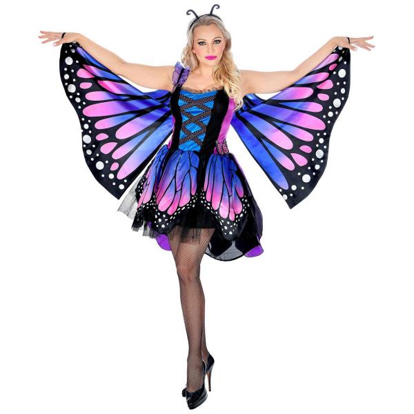 Butterfly costume - Blue/pink - Women - Parent-07591