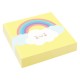 Miniature Rainbow & Cloud Cocktail Napkins x20