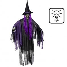 Hanging Decoration: Purple Witch