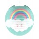 Miniature Rainbow & Cloud Paper Lantern