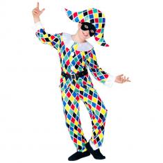 Harlequin Carnival Costume - Kids