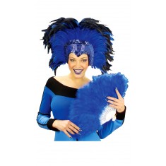 Crazy Horse Headdress Blue