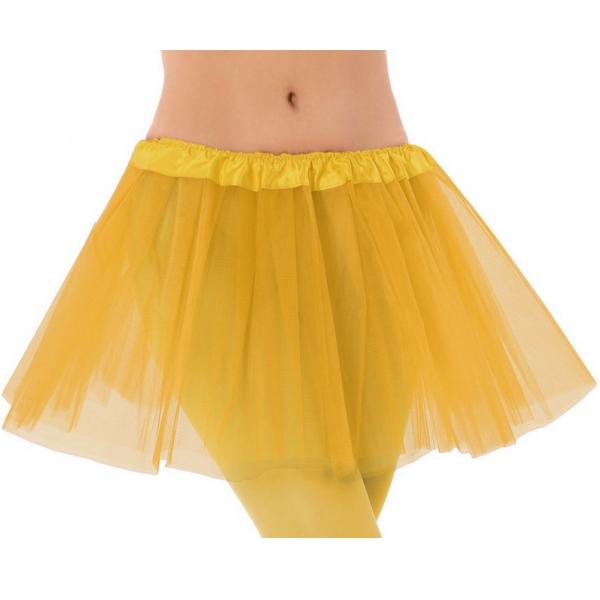 Yellow tutu skirt - women - 63237