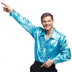 Turquoise Disco Shirt - Adult