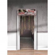 Door Curtain Decoration - Dead Inside - Halloween