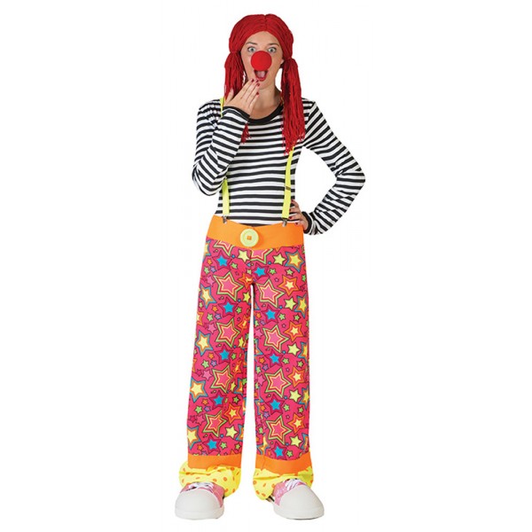 Mixed Clown Pants - Adult - 506098-36/38-Parent