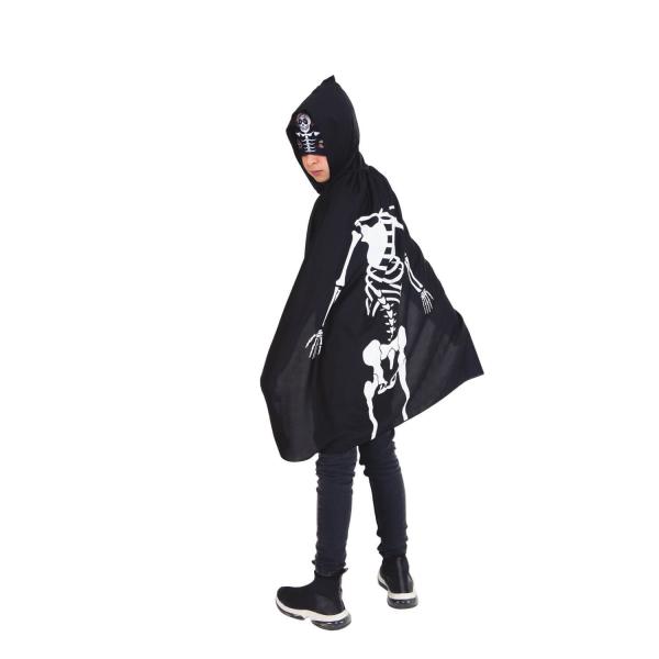 Super Skeleton Cape and Mask Set - Child - S5214