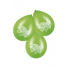 Saint Patrick balloons x6