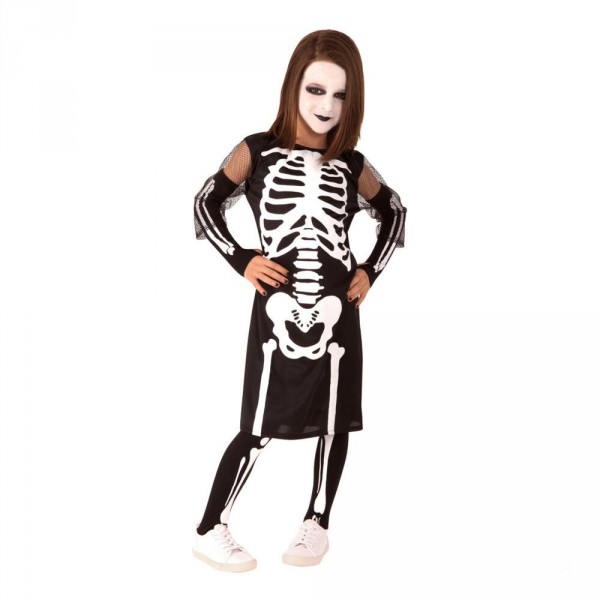 Skeleton Costume - Girl - S8310-Parent