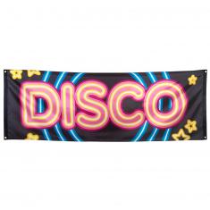 DISCO polyester banner 74x220 cm