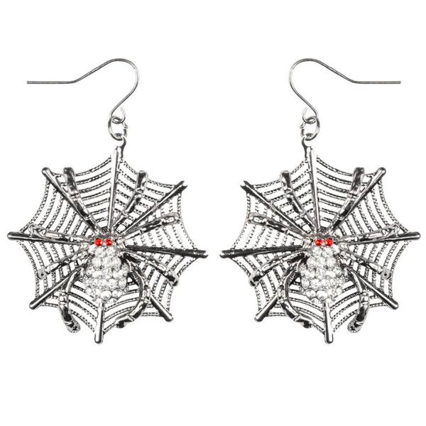 Spider Drop Earrings - 72074