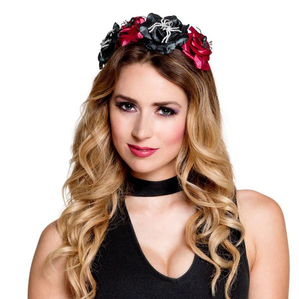 Flowered Winged Headband - RDLF-72141