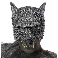 Wolf mask without chin - Adult