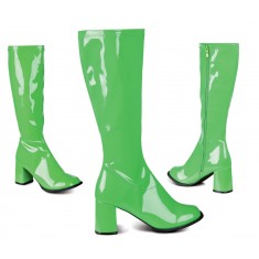 Green retro boots